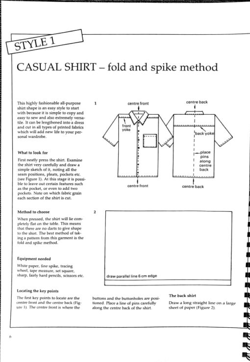Pattern Cutting from Made Up Garments sample page